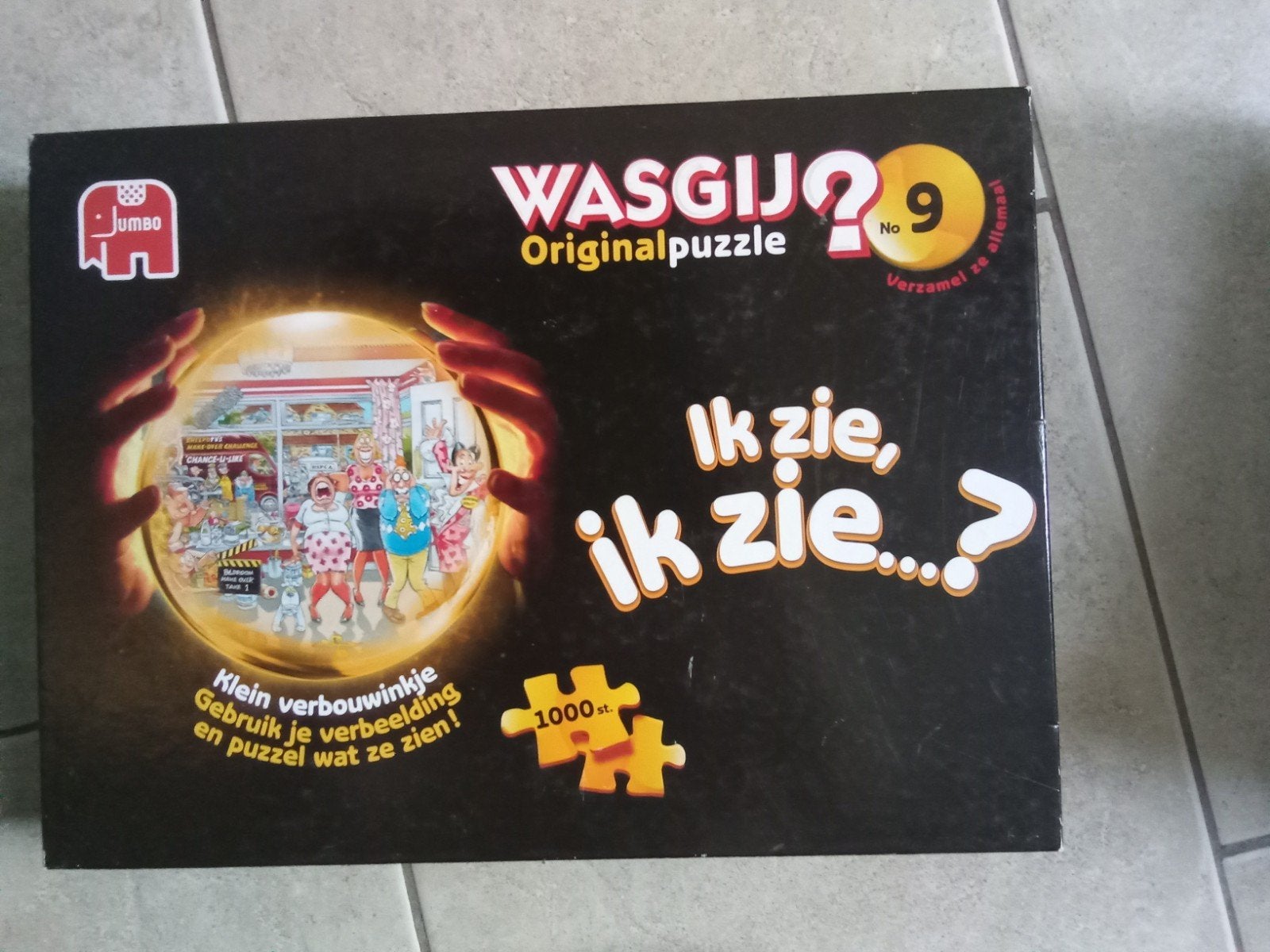 Wasgij, Ophalen, 500 t/m 1500 stukjes, Zo goed als nieuw