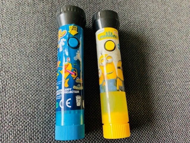 2 projectors: minions en candy, Ophalen of Verzenden, Gebruikt