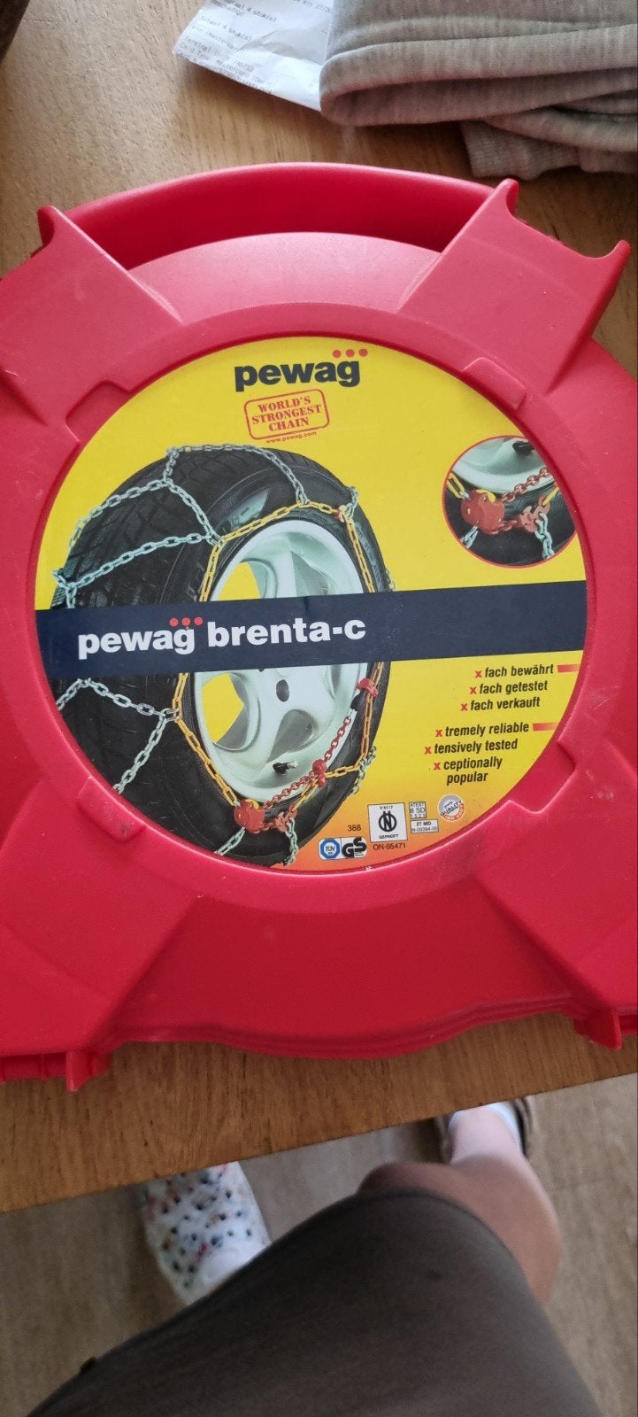 Pewag Brenta-C XMR 69 sneeuwkettingen, Auto diversen, Sneeuwkettingen, Ophalen of Verzenden, Zo goed als nieuw