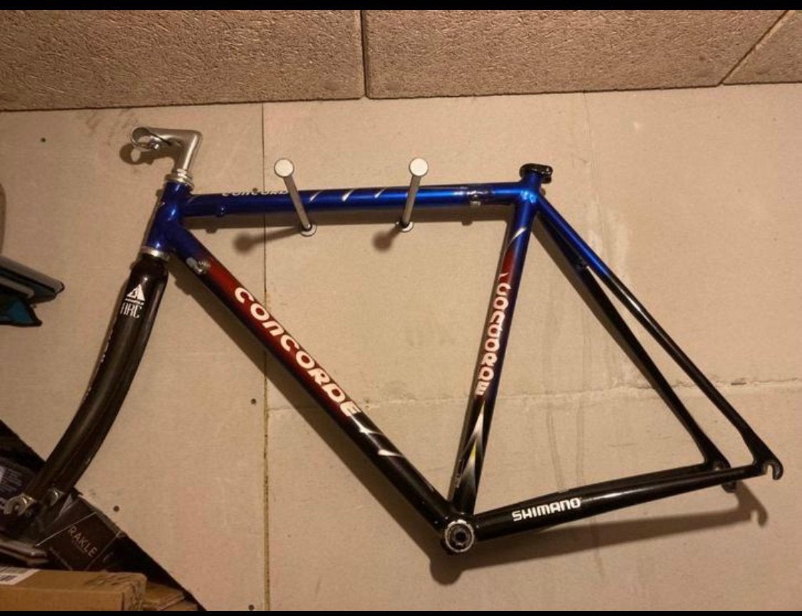 Concorde Vintage Frame Set, Fietsen en Brommers, Fietsen | Racefietsen, Gebruikt, 49 tot 53 cm, Meer dan 20 versnellingen, Ophalen