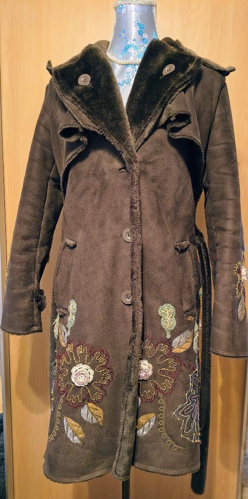 Desigual jas, Kleding | Dames, Bruin, Maat 46/48 (XL) of groter, Ophalen of Verzenden, Desigual