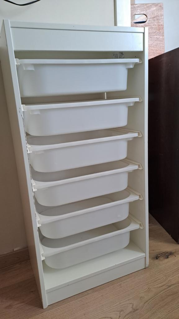 Trofast kast Ikea met 6 opbergbakken / laden, Ophalen