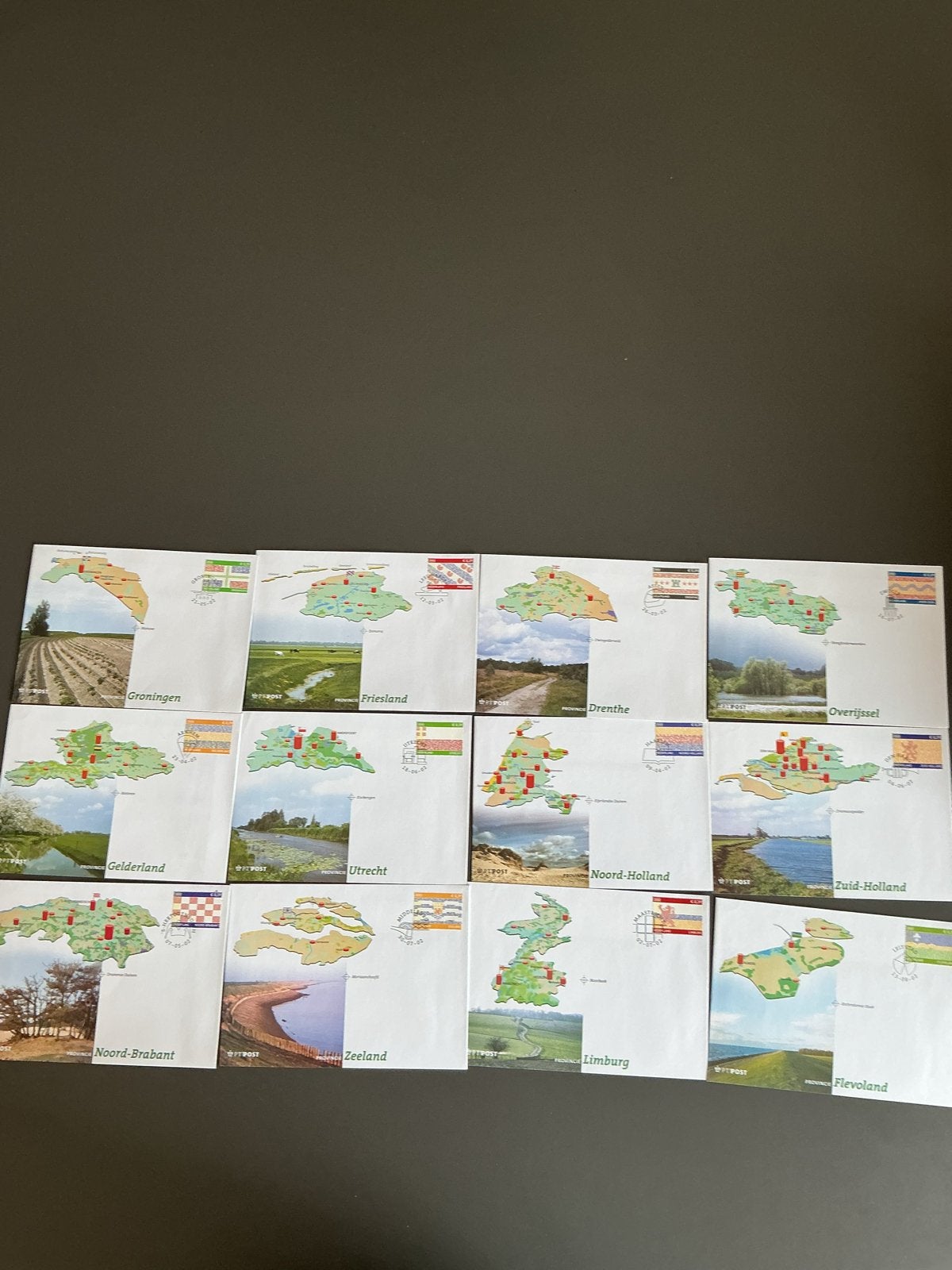 Complete set: 12 provincies Nederland postzegels, Postzegels en Munten, Ophalen of Verzenden