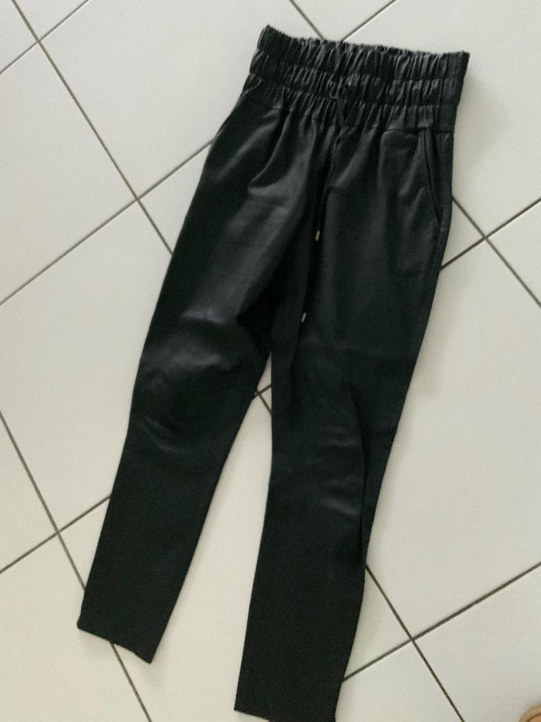 DNA leren pantlon, Maat 38/40 (M), DNA, Verzenden, Zwart