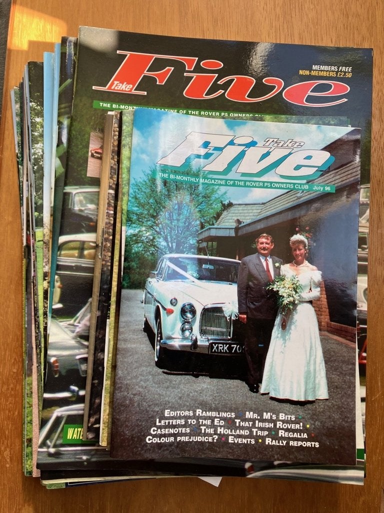 Take Five (Rover P5 Owner's Club) - prijs incl. verzend, Verzenden, Gelezen, Sport en Vrije tijd