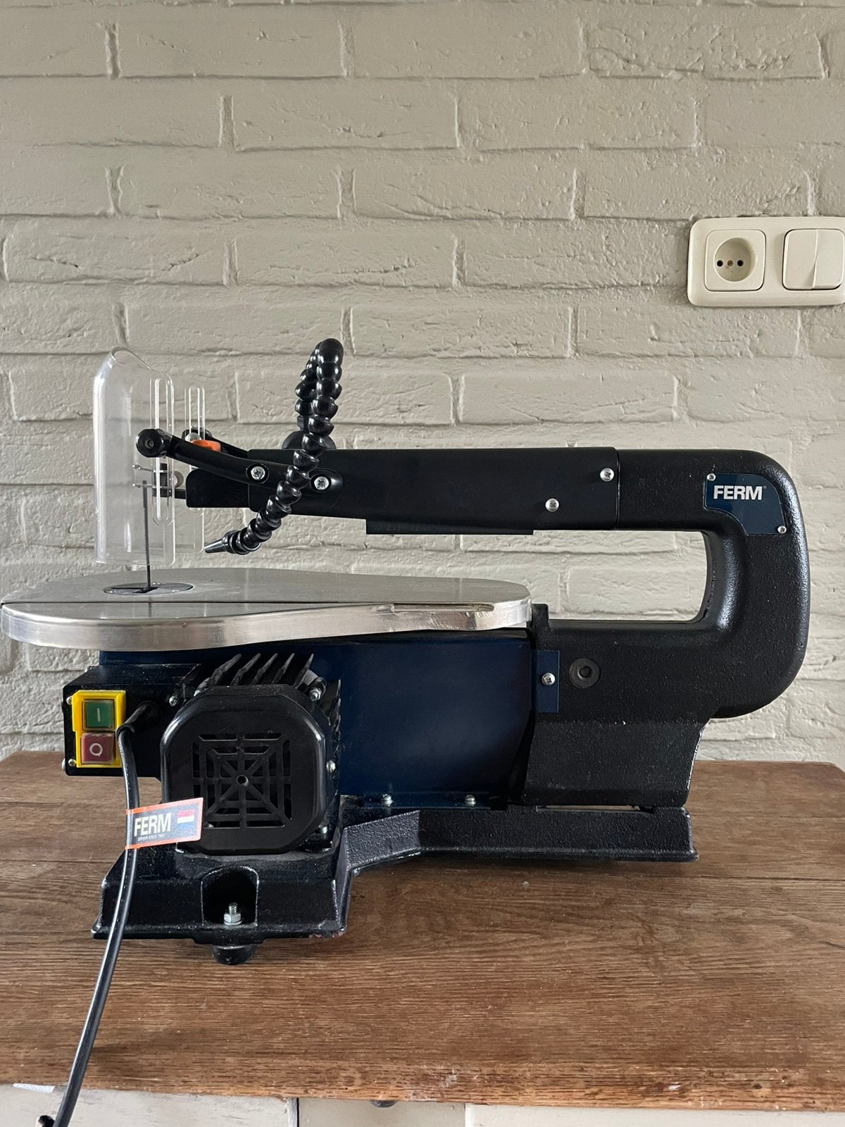Figuurzaag Ferm, Doe-het-zelf en Verbouw, Ophalen, Gebruikt, 30 tot 70 mm, Figuurzaag