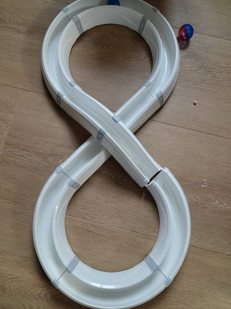Ferplast Speelrails Flashlight voor kat ballenbaan, Ophalen, Gebruikt