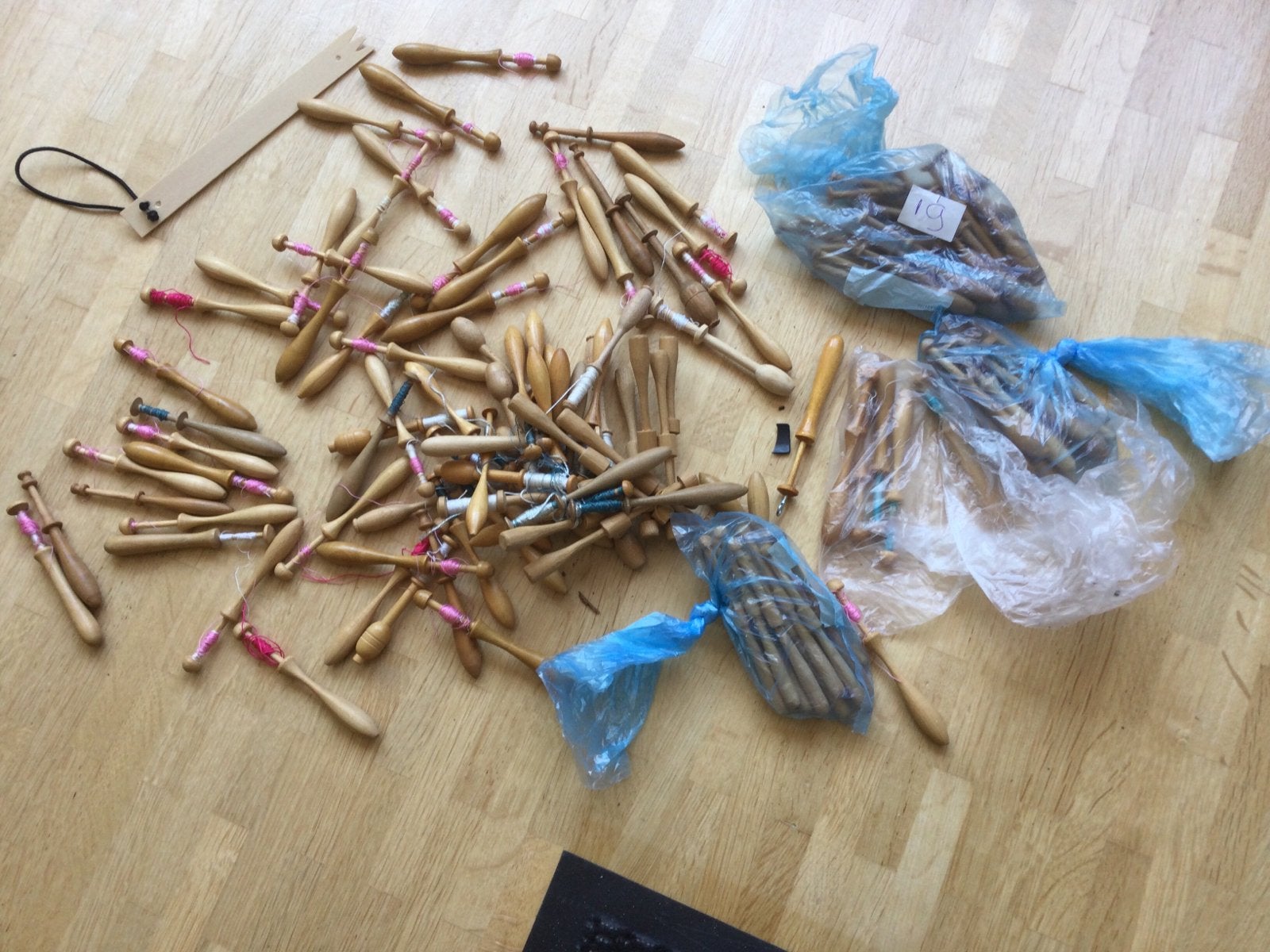 Kantklossen bericht aan aleson., Hobby en Vrije tijd, Ophalen