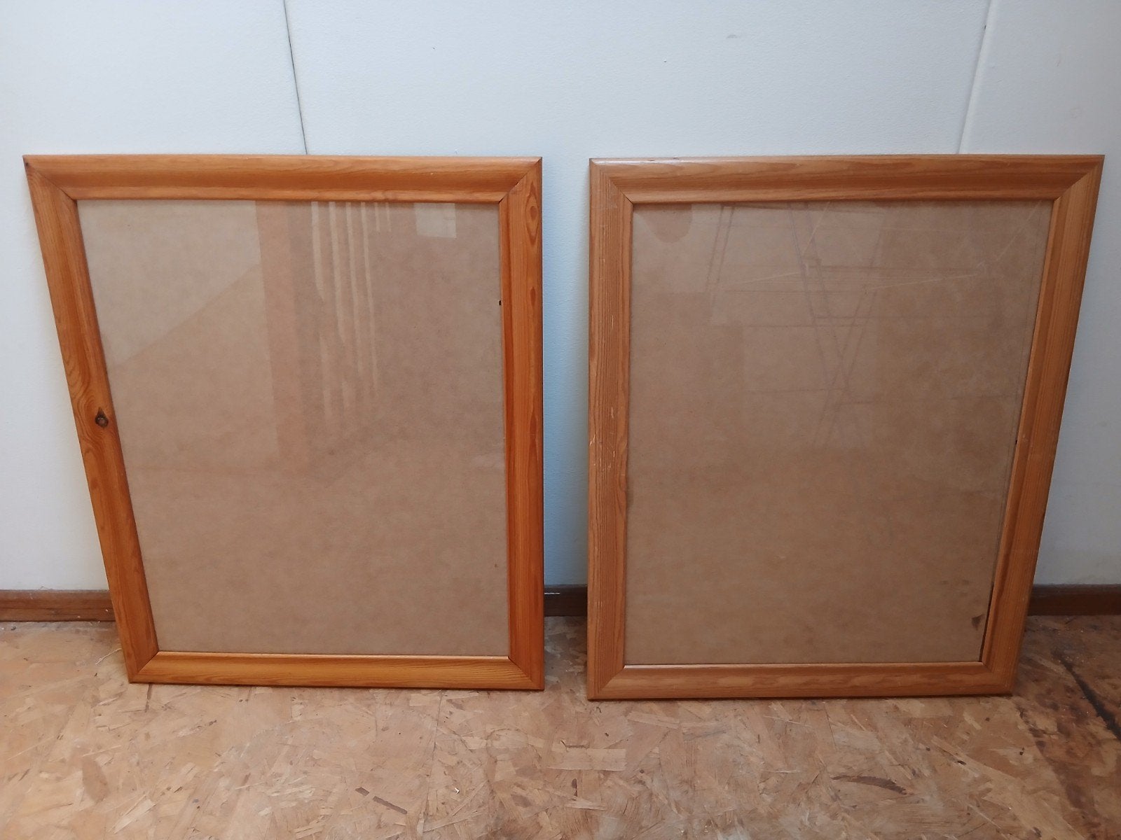 Verschillende houten lijsten binnenmaat 40x50, Bruin, Hangend, Nieuw, Ophalen of Verzenden