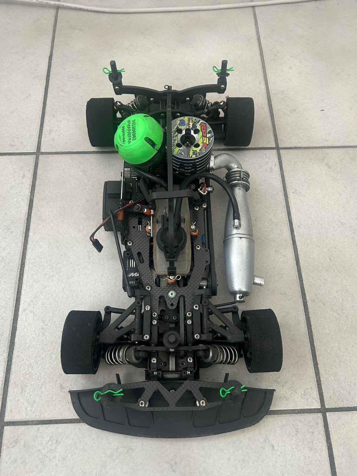 Serpent 750 natrix ( nitro ), Ophalen, Gebruikt, Schaal 1:10, Auto onroad