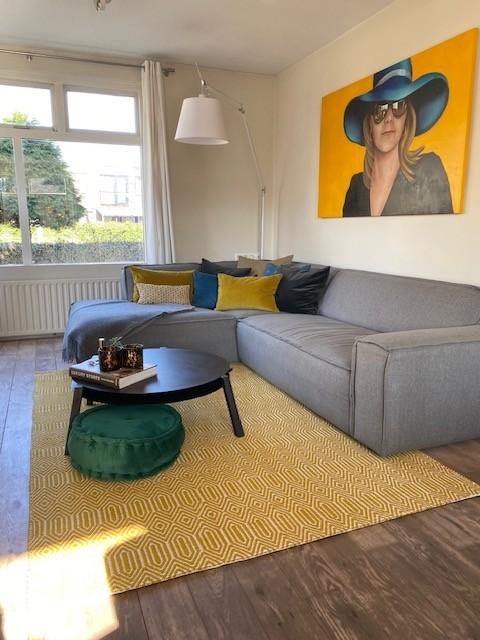 Fest Amsterdam 5-zits hoek bank in lichtgrijs, Huis en Inrichting, Banken | Bankstellen, Ophalen, Gebruikt, Minder dan 75 cm, Hoekbank