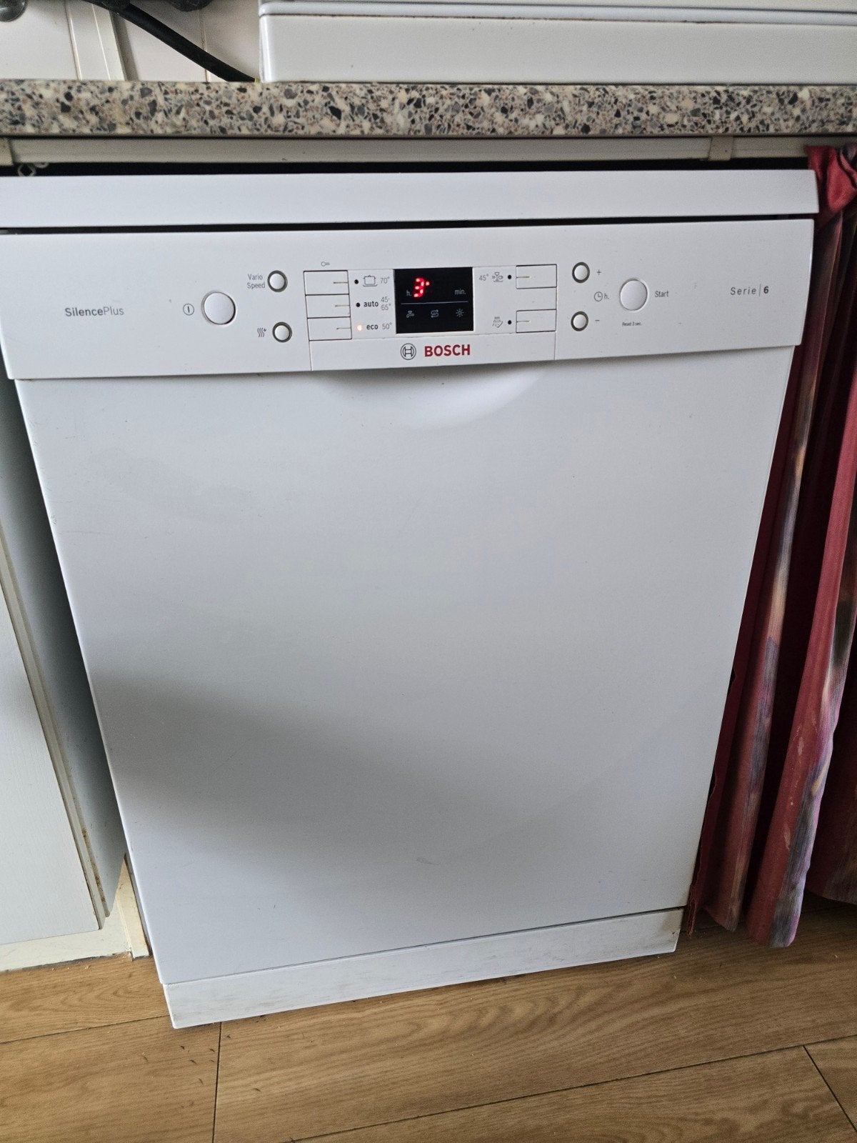 Bosch serie 6 vaatwasser, Witgoed en Apparatuur, Vaatwasmachines, Ophalen, Minder dan 85 cm
