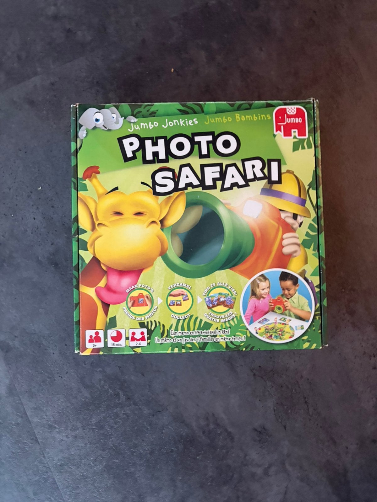 Photo Safari, Een of twee spelers, Ophalen, Zo goed als nieuw, Jumbo