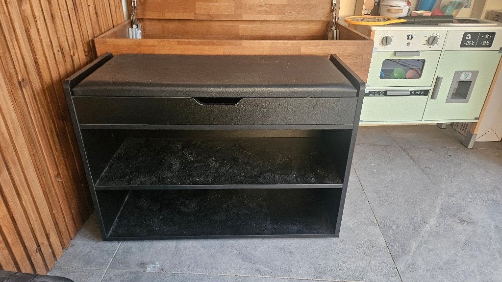 Halbankje met schoenenrek gratis, Ophalen, Minder dan 50 cm, 50 tot 75 cm, Zo goed als nieuw