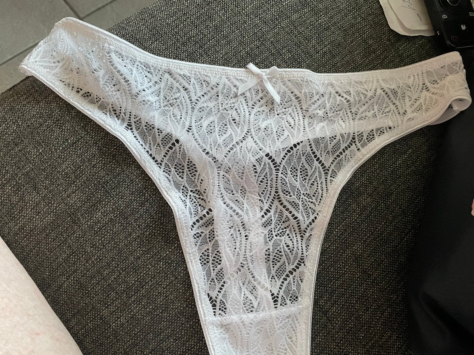 String wit xl, Kleding | Dames, Ondergoed en Lingerie, Verzenden, Wit, String