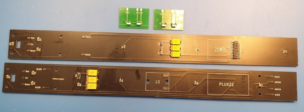 PrintPlaten set voor Roco Br 628/928 Plux22/MTC21 Led, Treinset, Verzenden, Gelijkstroom of Wisselstroom, Nieuw