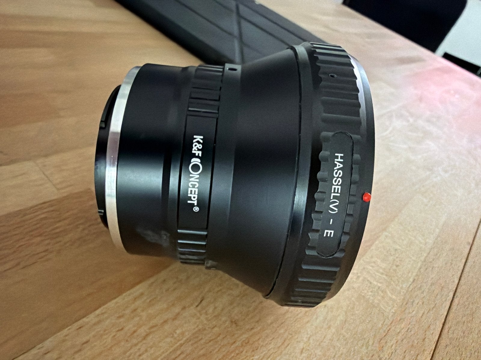 K&F Concept Hasselblad V naar Sony E-mount Lensadapter, Ophalen of Verzenden, Zo goed als nieuw, Toebehoren, Handmatige focus