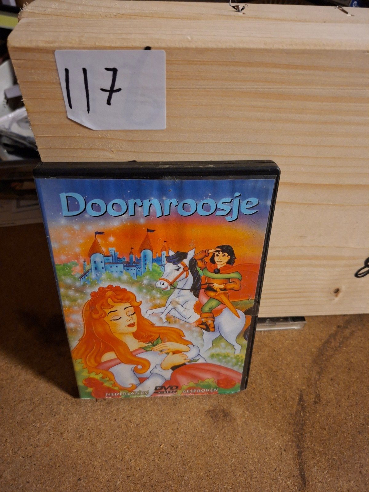 Doornroosje DVD - Nederlands gesproken sprookjesfilm, Gebruikt, Alle leeftijden, Sprookjes, Film