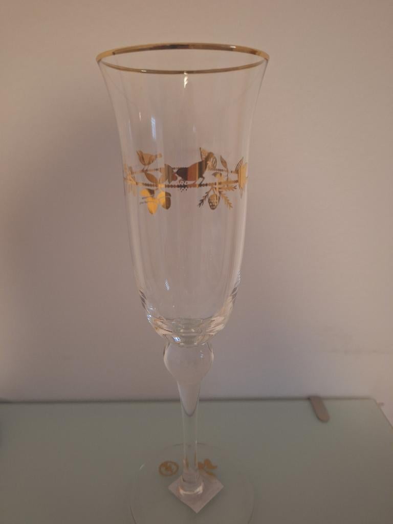 Nieuwe PIP Studio Champagne Glazen Winter Wonderland Goud, Ophalen of Verzenden, Nieuw
