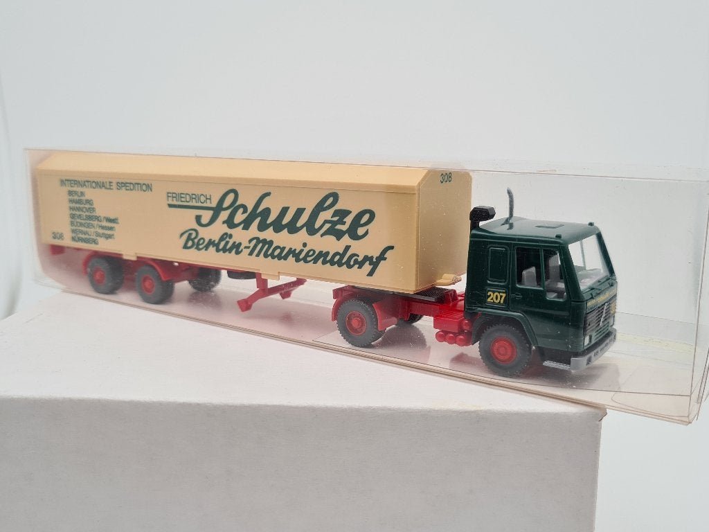 Volvo FL 10 vrachtwagen F. Schulze Berlin - Wiking 1/87, Verzenden, Zo goed als nieuw, Bus of Vrachtwagen, Wiking