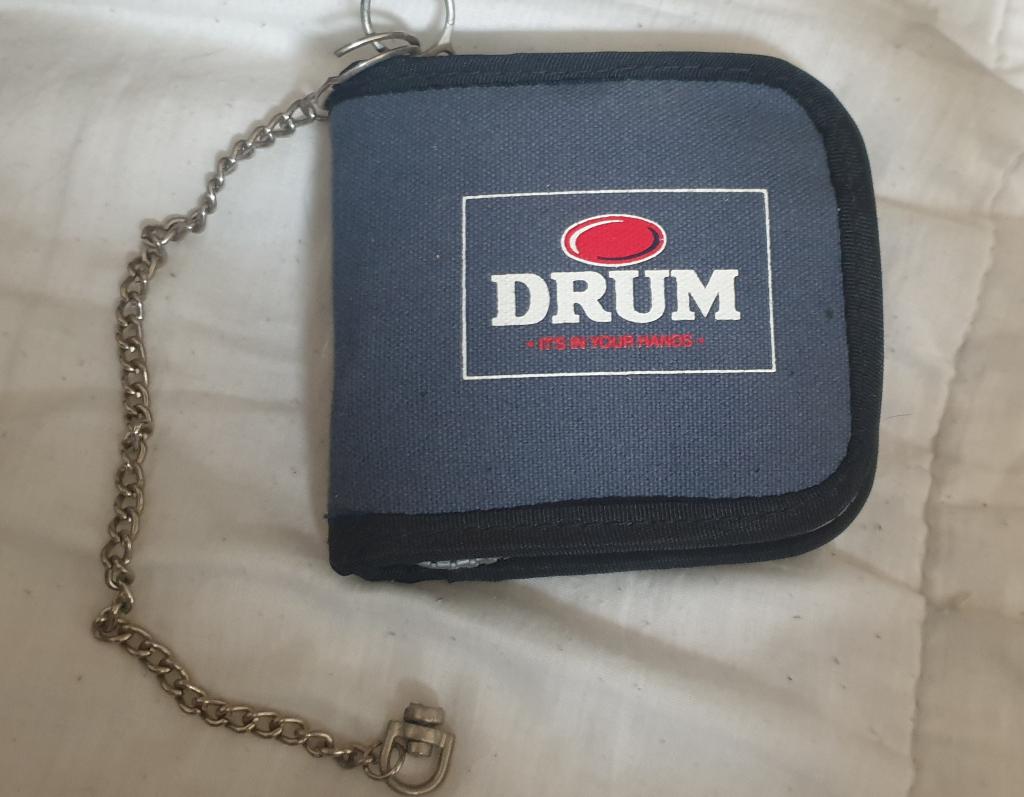 Portemonnee van shag merk Drum., Ophalen of Verzenden, Zo goed als nieuw