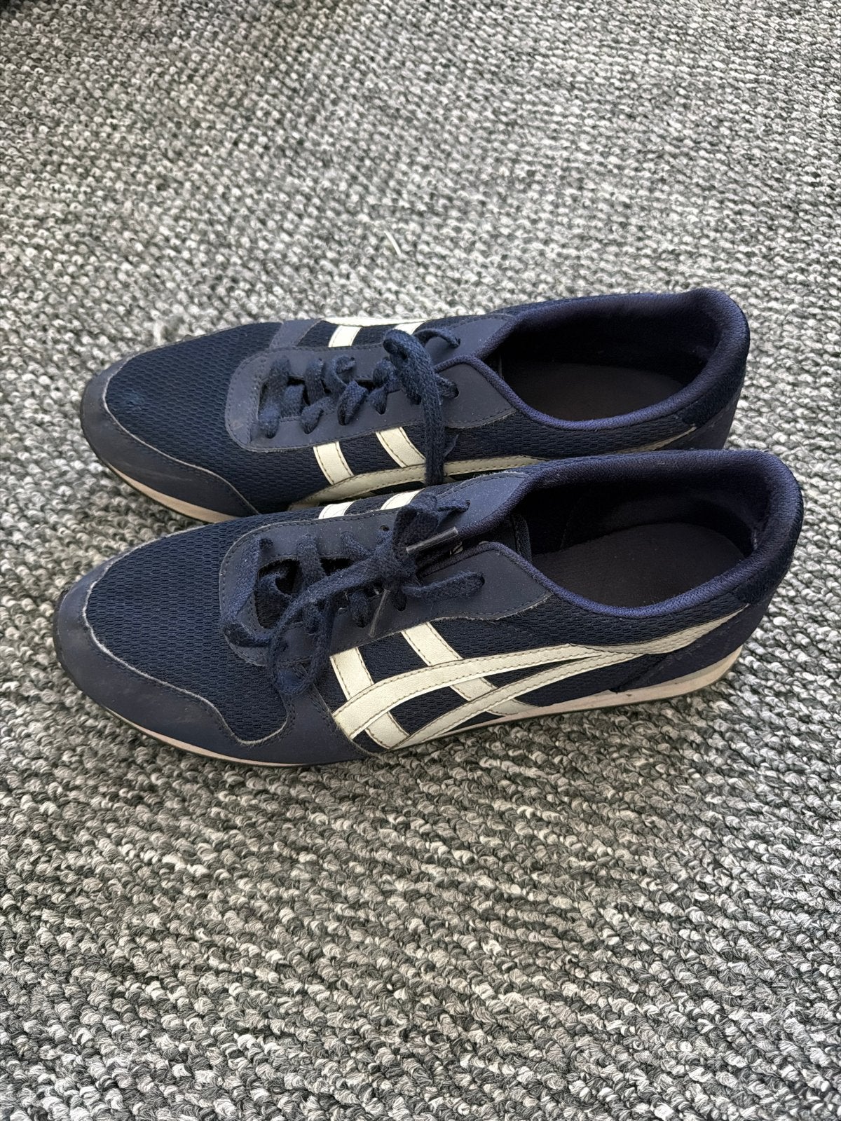 Asics sneakers maat 45 - Blauw, Blauw, Ophalen of Verzenden, Sneakers of Gympen, Gedragen