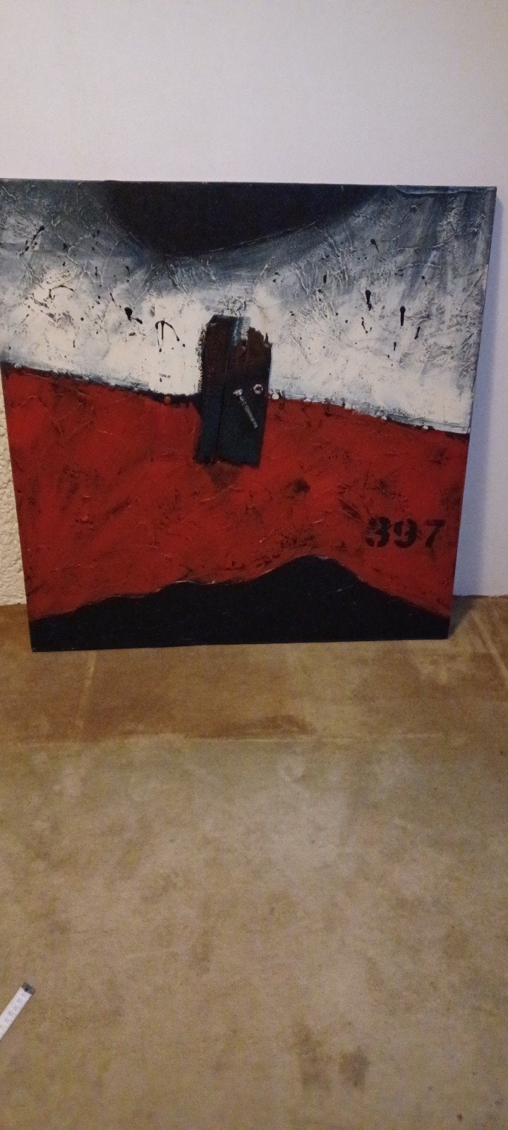 Schilderij 100 x 100, Ophalen