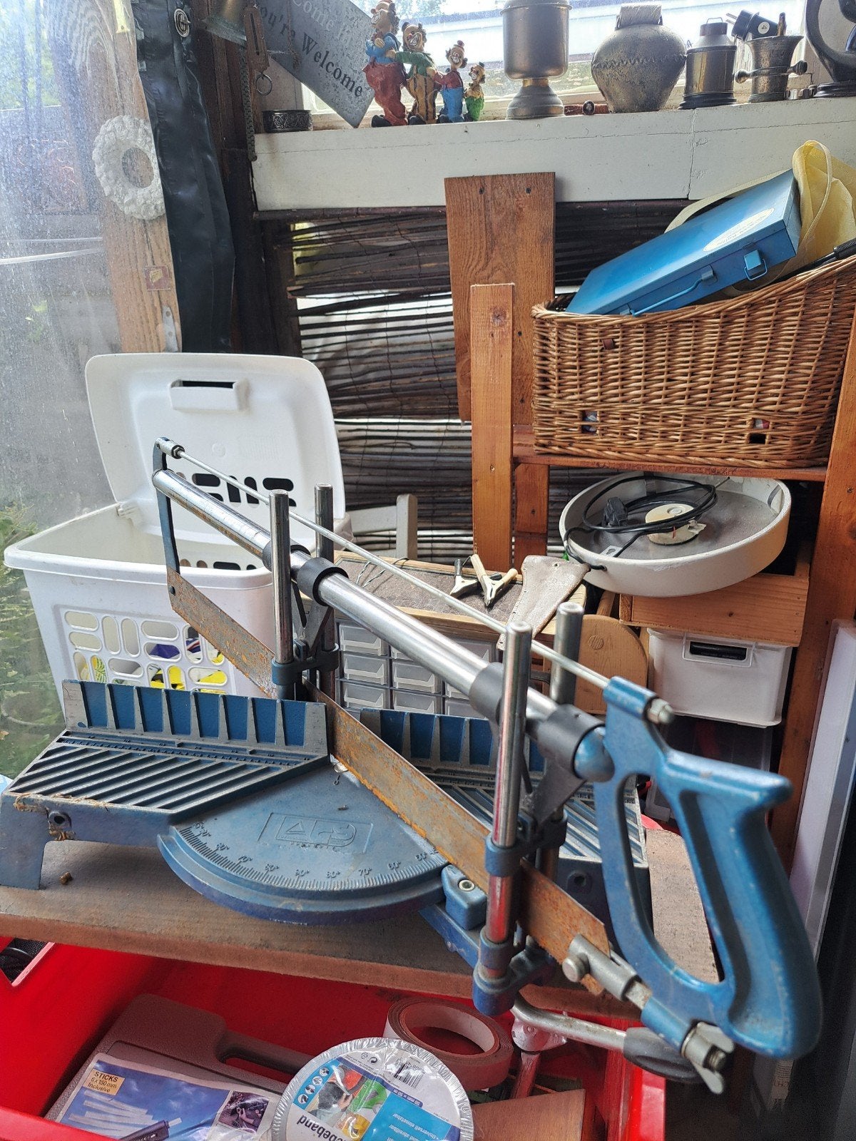 Te koop  verstekzaag, Ophalen