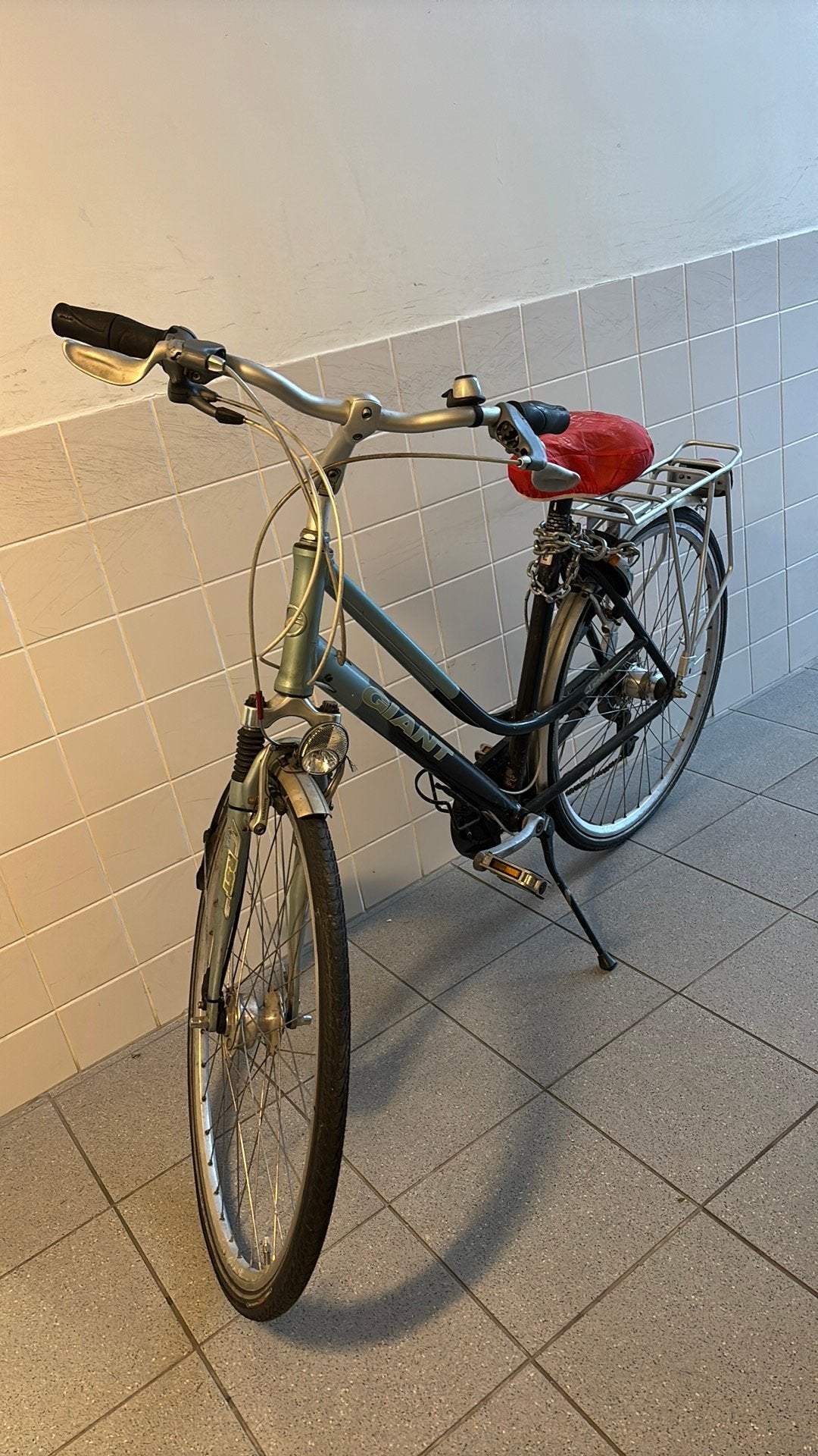 Giant fiets, Ophalen