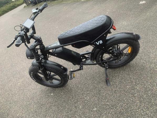 Ouxi v8 dubbele accu, Fietsen en Brommers, Elektrische fietsen, Zo goed als nieuw, Overige merken, 59 cm of meer, Verzenden