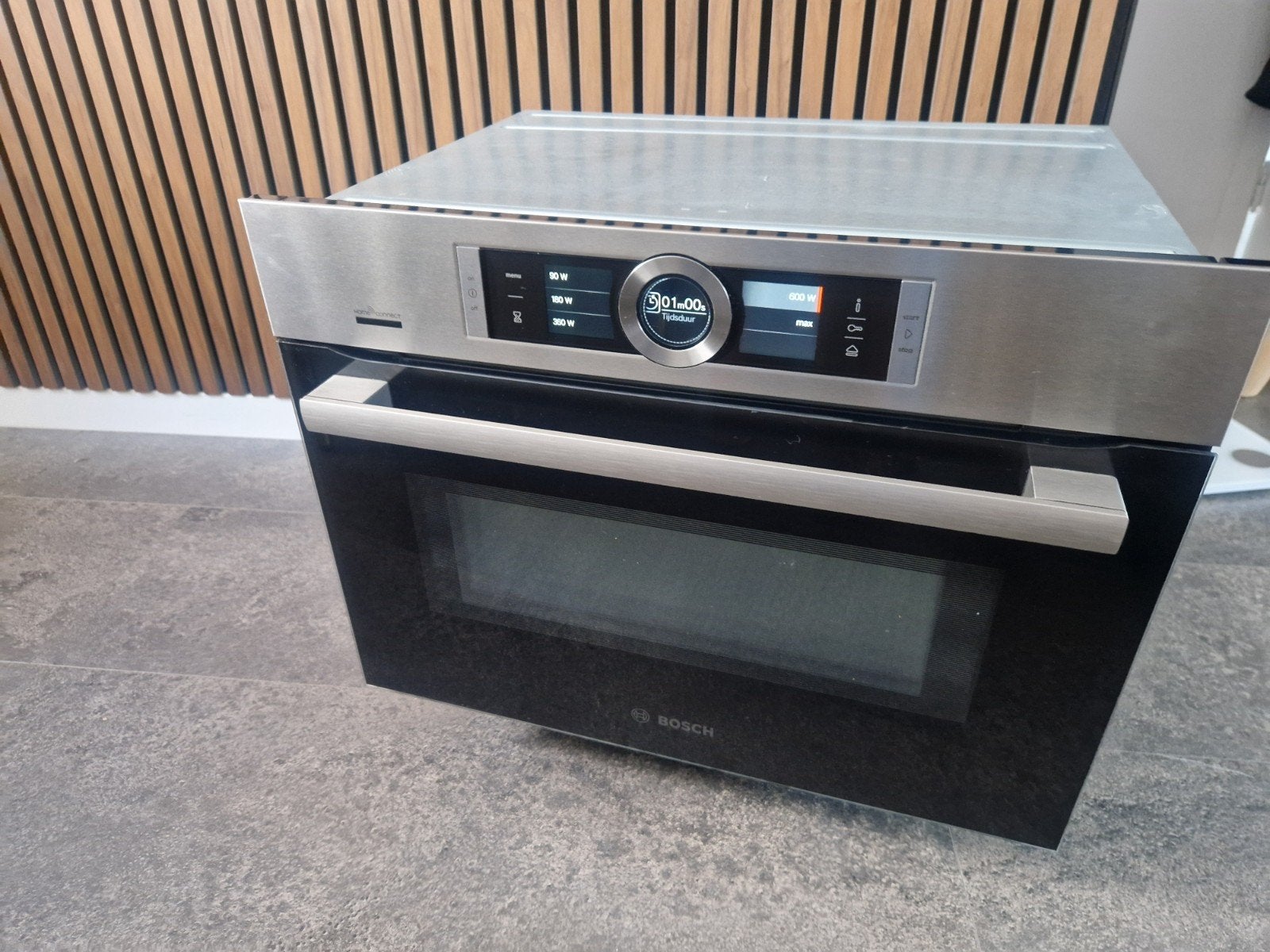 Bosch/Siemens CNG6764S6 Inbouw Combi-oven/Magnetron en stoom, Witgoed en Apparatuur, Ophalen, Bosch, Inbouw, Combi-oven
