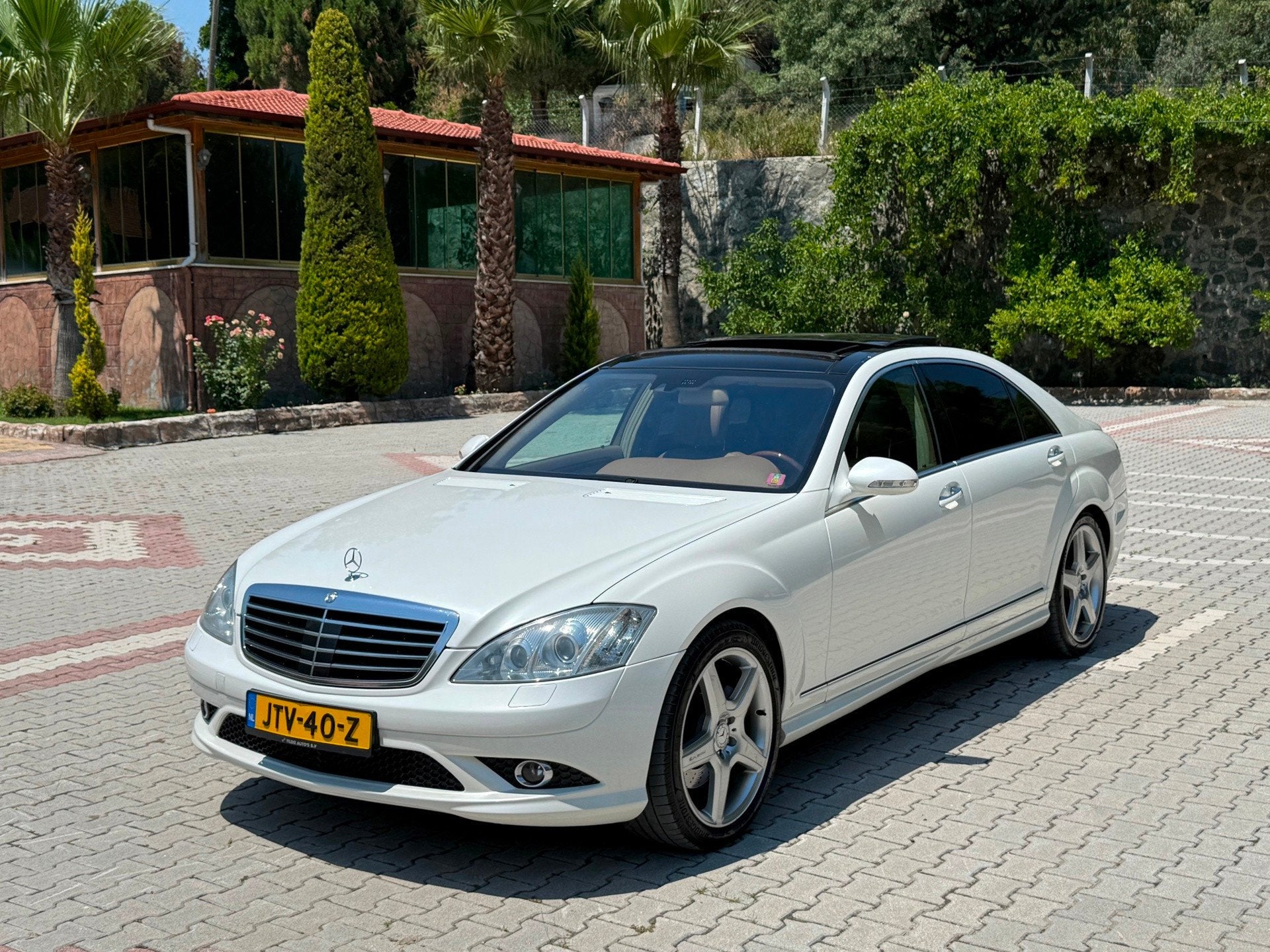 Mercedes-Benz S-klasse S320 CDI 4-Matic Lang AMG-PAKET/DESIG, Auto's, Automaat, Gebruikt, Beige, Lichtsensor