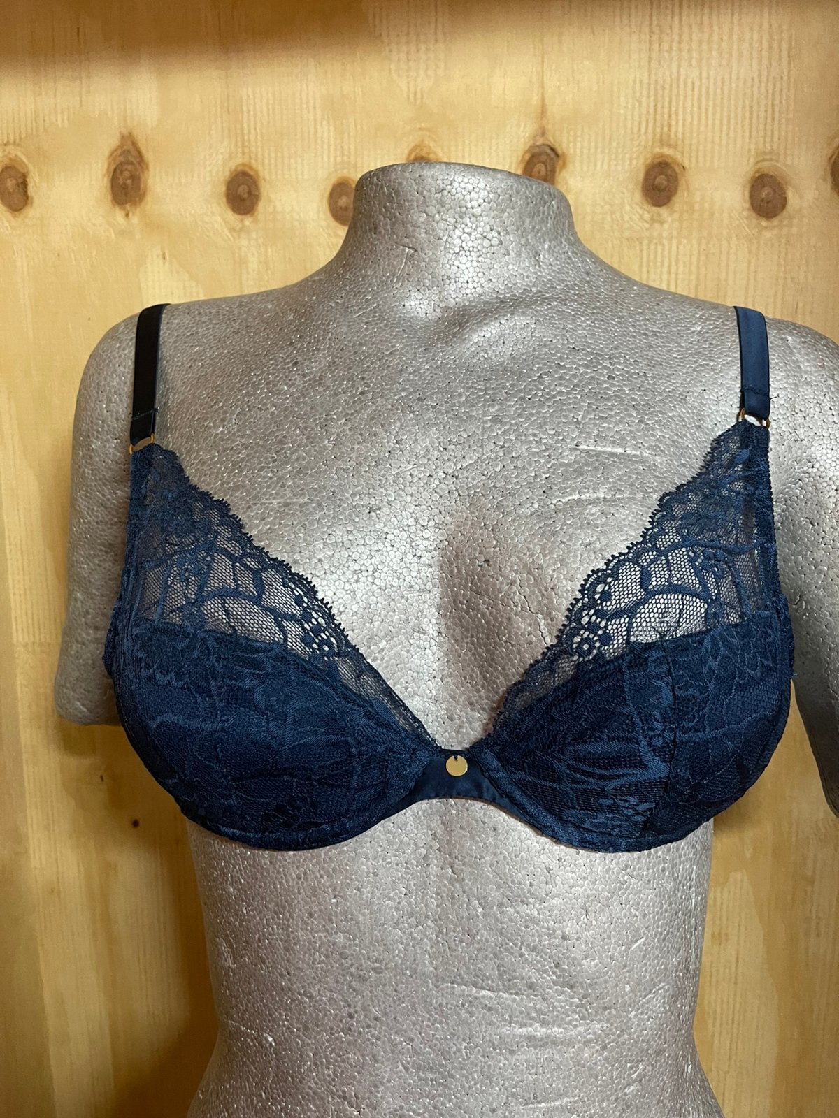 Chantelle push up bh 70b model 2152, Verzenden, Blauw, BH