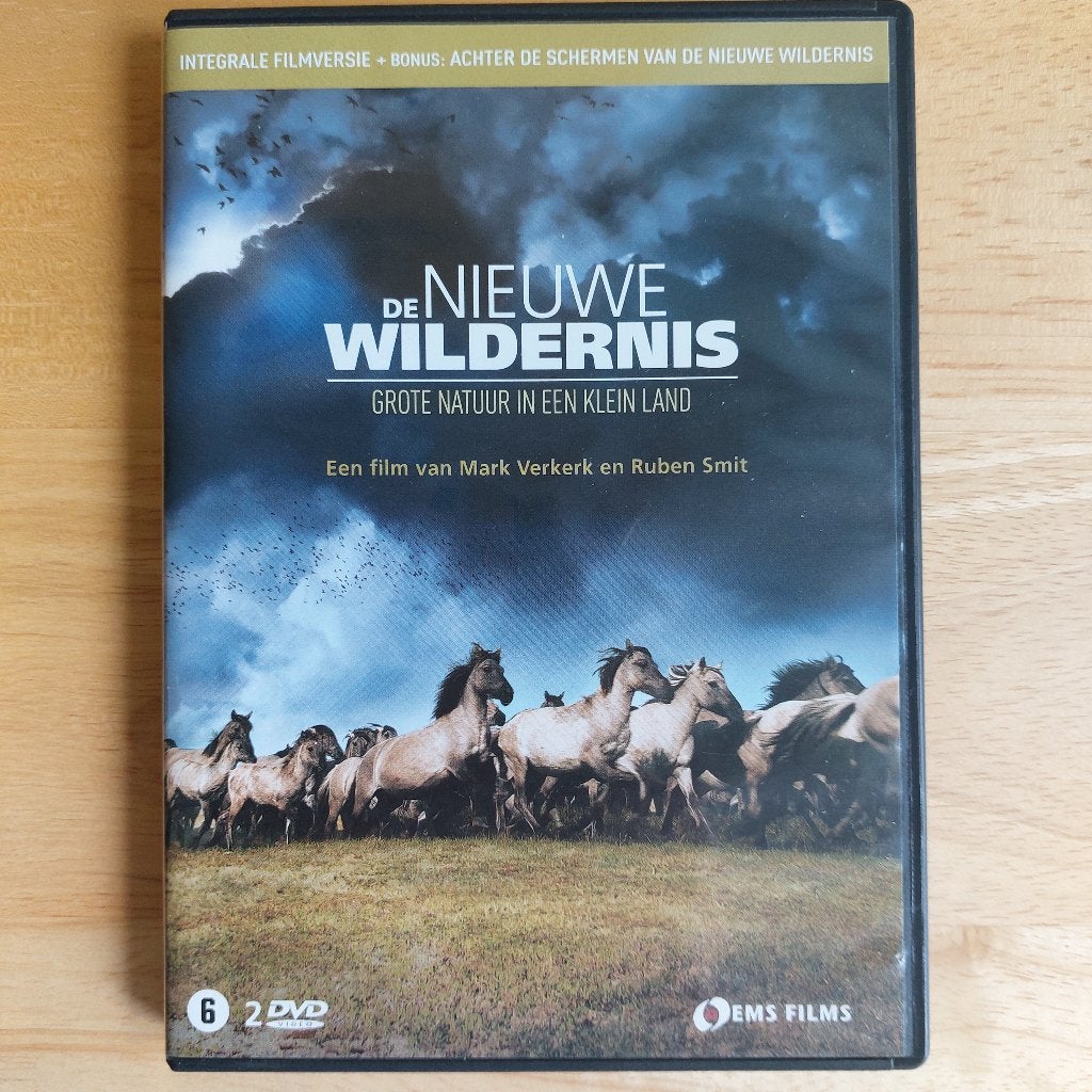 De Nieuwe Wildernis - Grote Natuur in een Klein Land (DVD), Nederlands, Natuur, Inclusief doosje, Zo goed als nieuw
