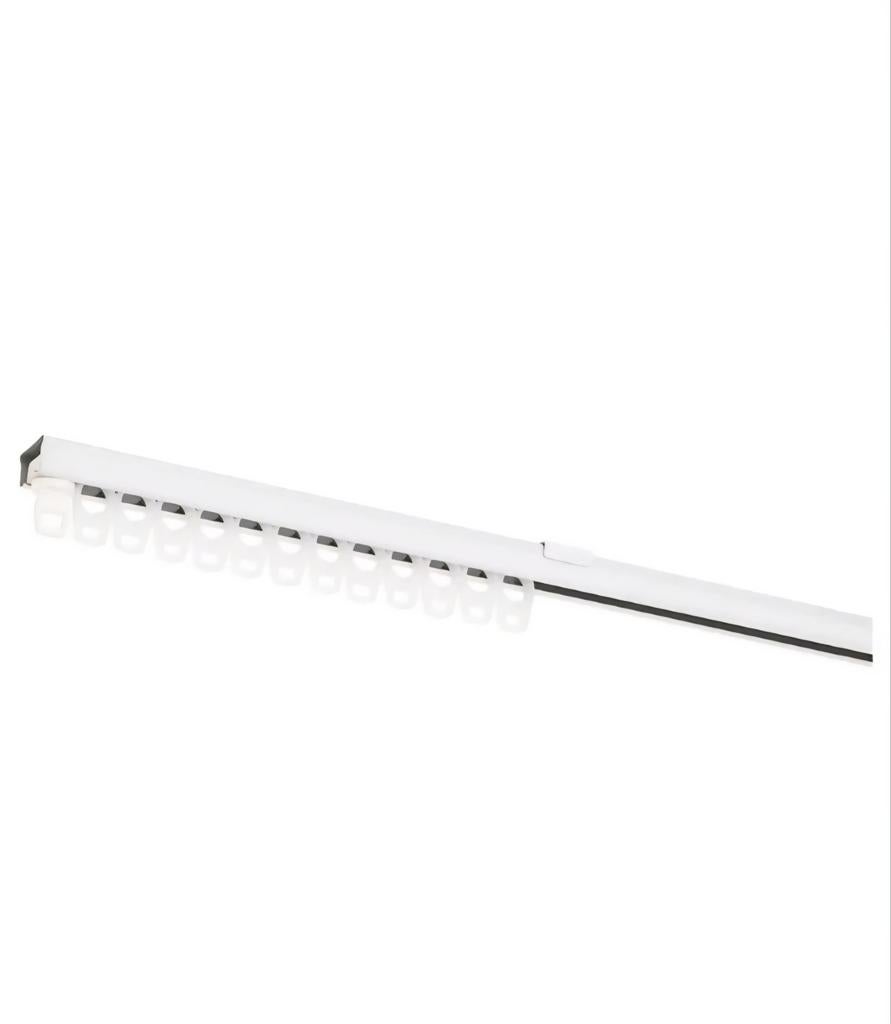 Intensions complete set gordijnrail Plus wit 300 cm, Ophalen, 200 cm of meer, Wit, Nieuw