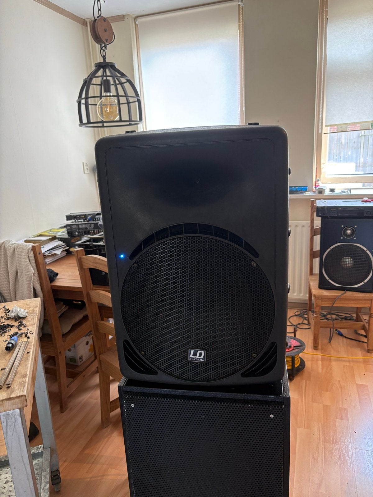 LD Systems PR15A actieve luidspreker 500W, Gebruikt, Party speaker, Ophalen of Verzenden, AUX-ingang