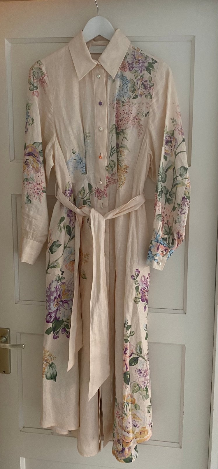 Zimmermann Halliday midi jurk maat 1 (36/38), Ophalen, Zo goed als nieuw, Maat 36 (S), Onder de knie