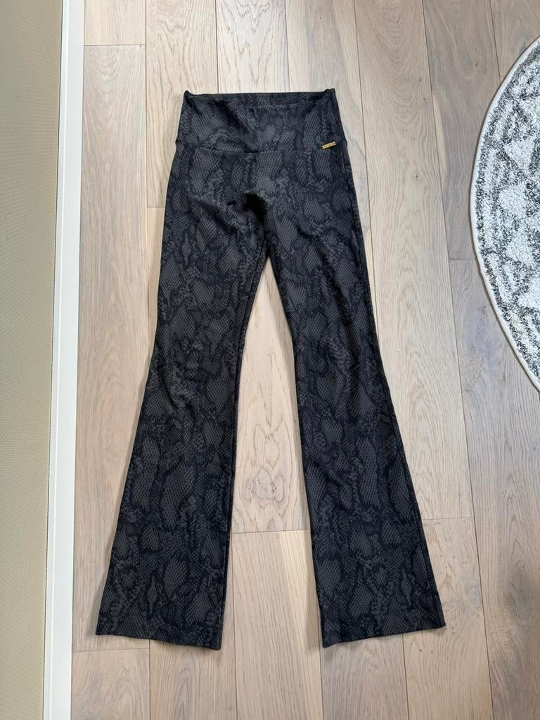 Deblon sportbroek M flared snake, Ophalen of Verzenden, Zo goed als nieuw, Zwart, Lang
