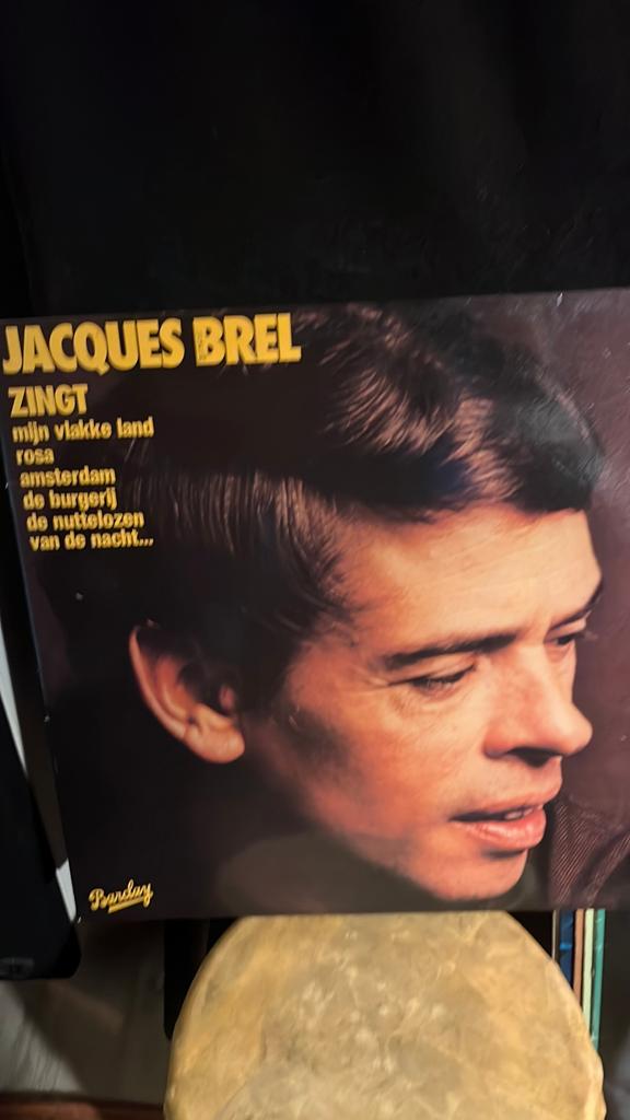 Jacques Brel Zingt - Klassieke Franse Chansons LP, Ophalen, Gebruikt, 12 inch, Overige genres