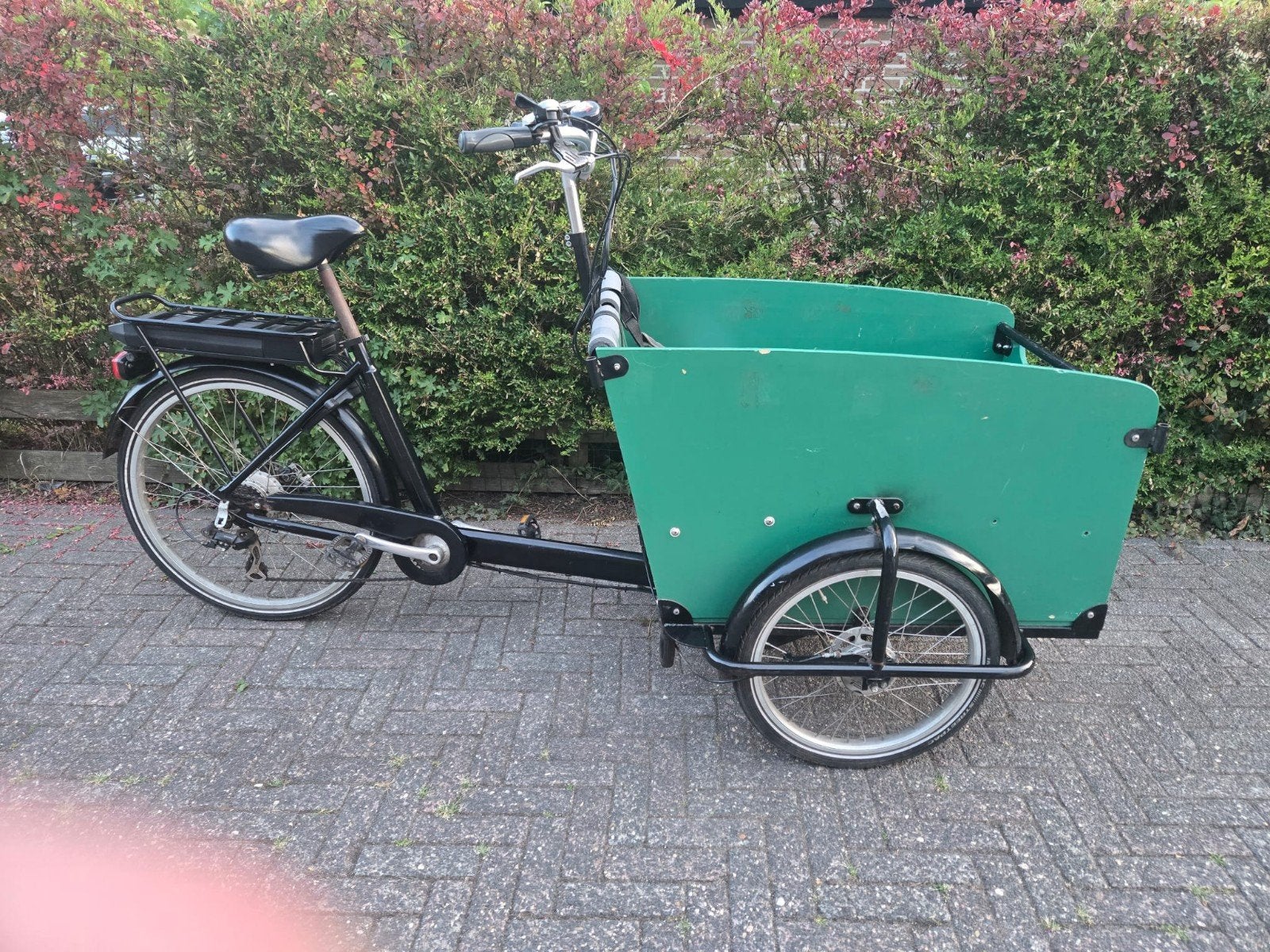 Elektrische Babboe Bakfiets onderhoud nodig, 4 kinderen of meer, Gebruikt, Elektrisch, Schijfrem
