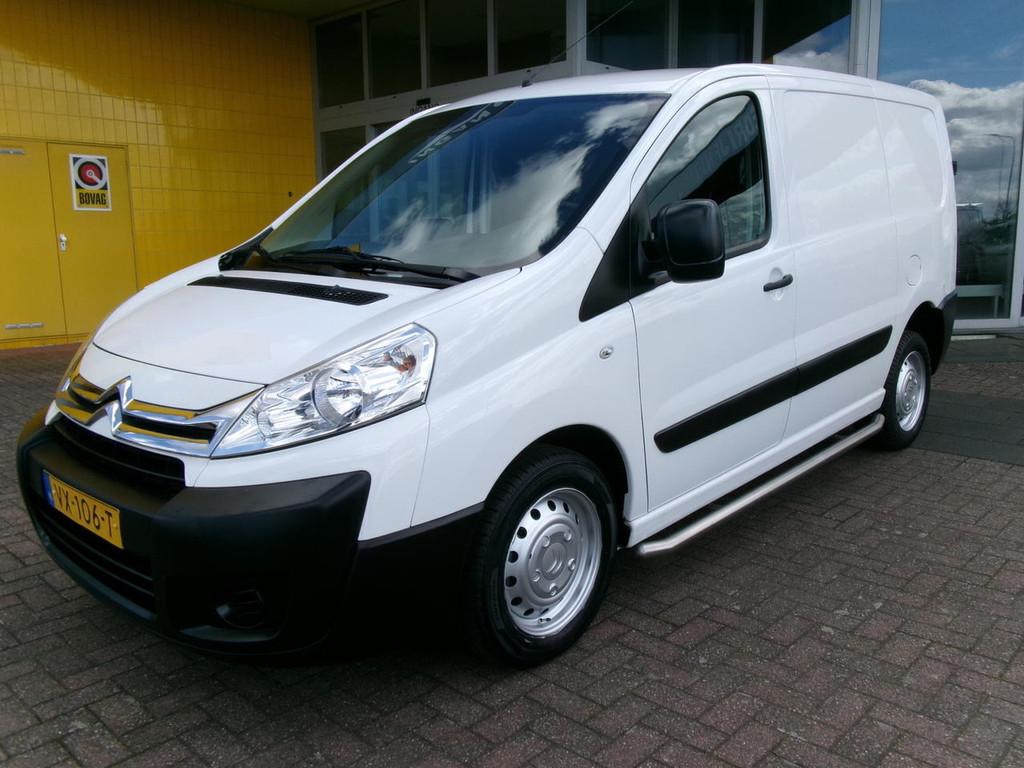 Citroën Jumpy 1.6 HDI L1/H1 AIRCO, CR.CONTROL, SIDE-BARS, Auto's, 1636 kg, Euro 5, Gebruikt, 4 cilinders