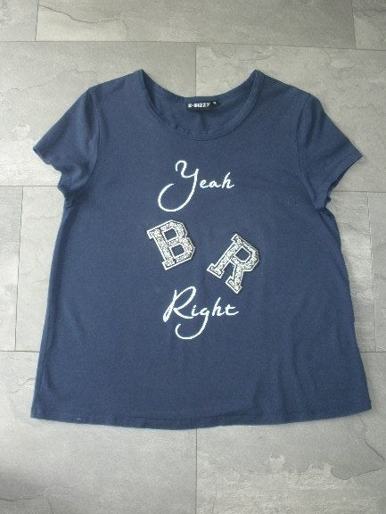 2-BIZZY shirt, maat L (qwe, 2-Bizzy, Blauw, Maat 42/44 (L), Ophalen of Verzenden