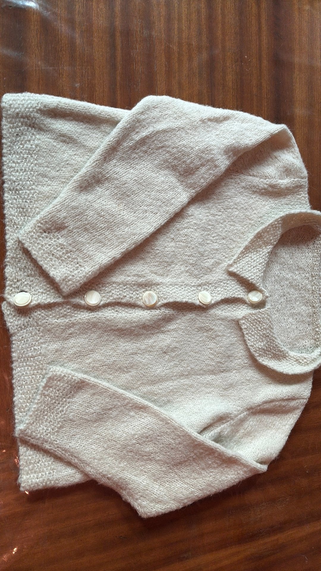 wollen vest mohair maat S, Kleding | Dames, Truien en Vesten, Ophalen of Verzenden, Zo goed als nieuw, Maat 38/40 (M)