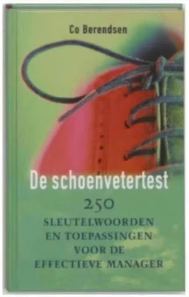 De schoenvetertest (Co Berendsen), Ophalen of Verzenden, Zo goed als nieuw, Management
