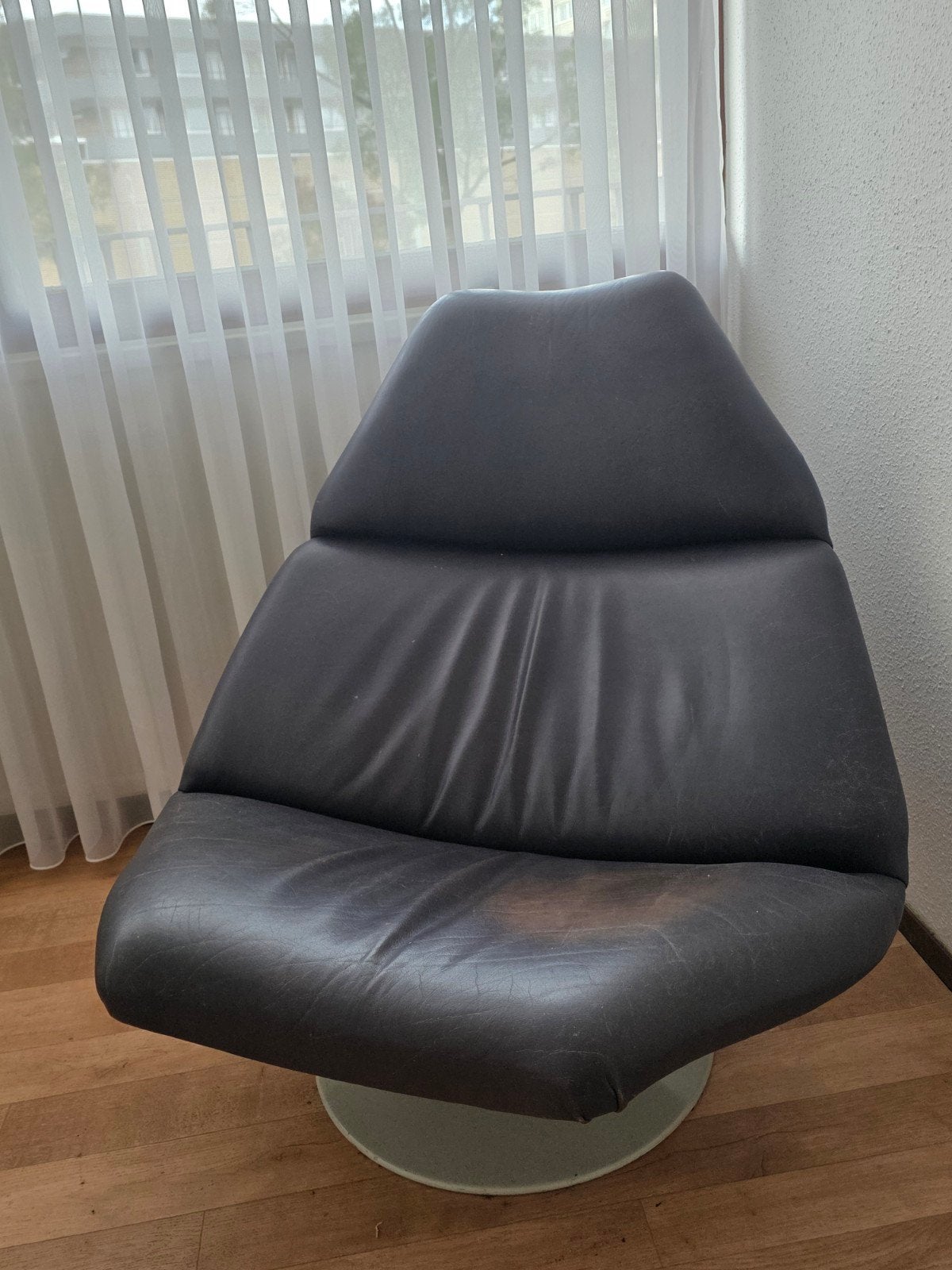 2x Artifort F510 draaifauteuil - Geoffrey Harcourt, Huis en Inrichting, Ophalen, Gebruikt, Twee, Overige kleuren