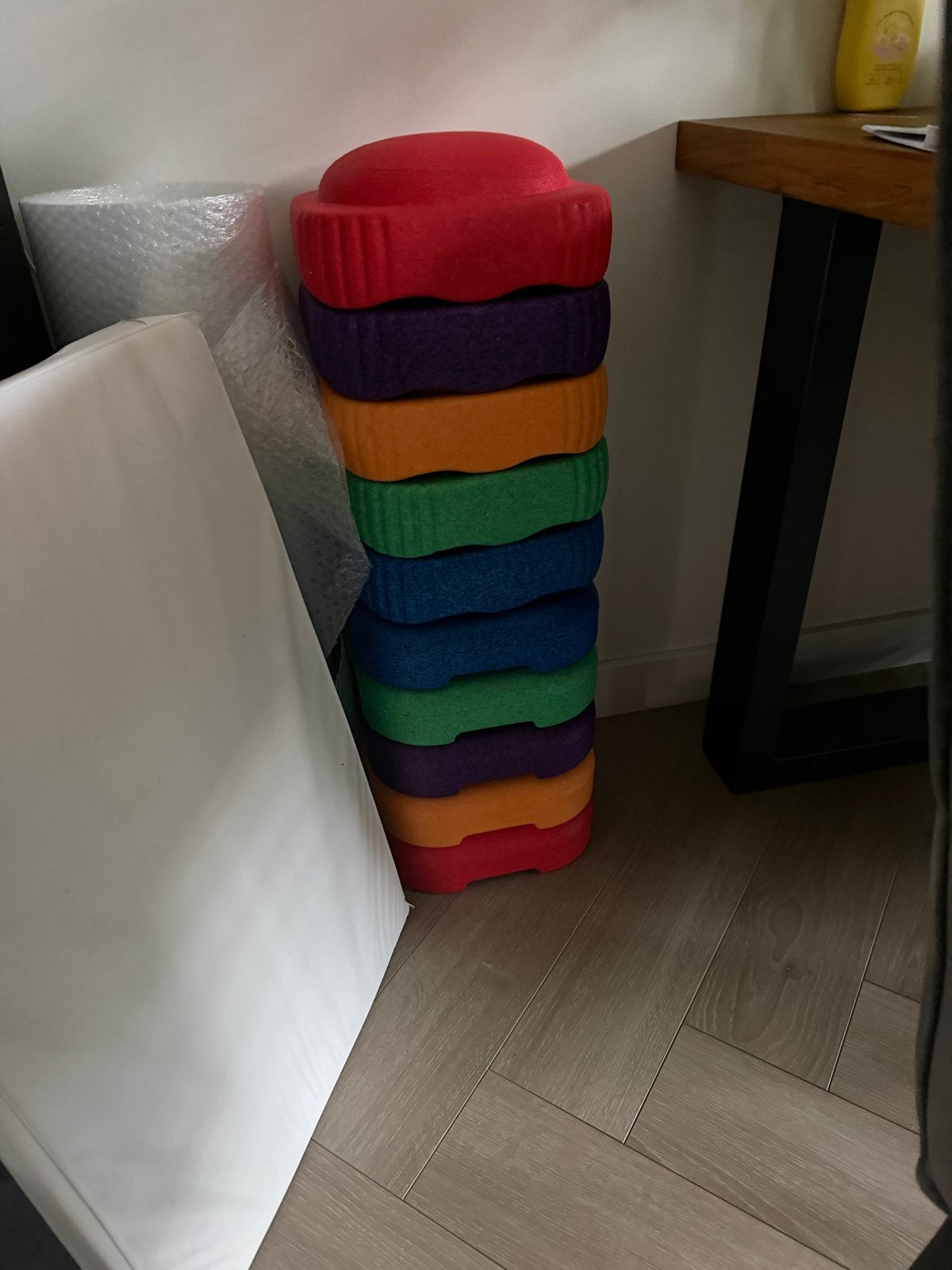 Kleurrijke stapelstenen voor kinderen, Ophalen, Zo goed als nieuw, Overige merken