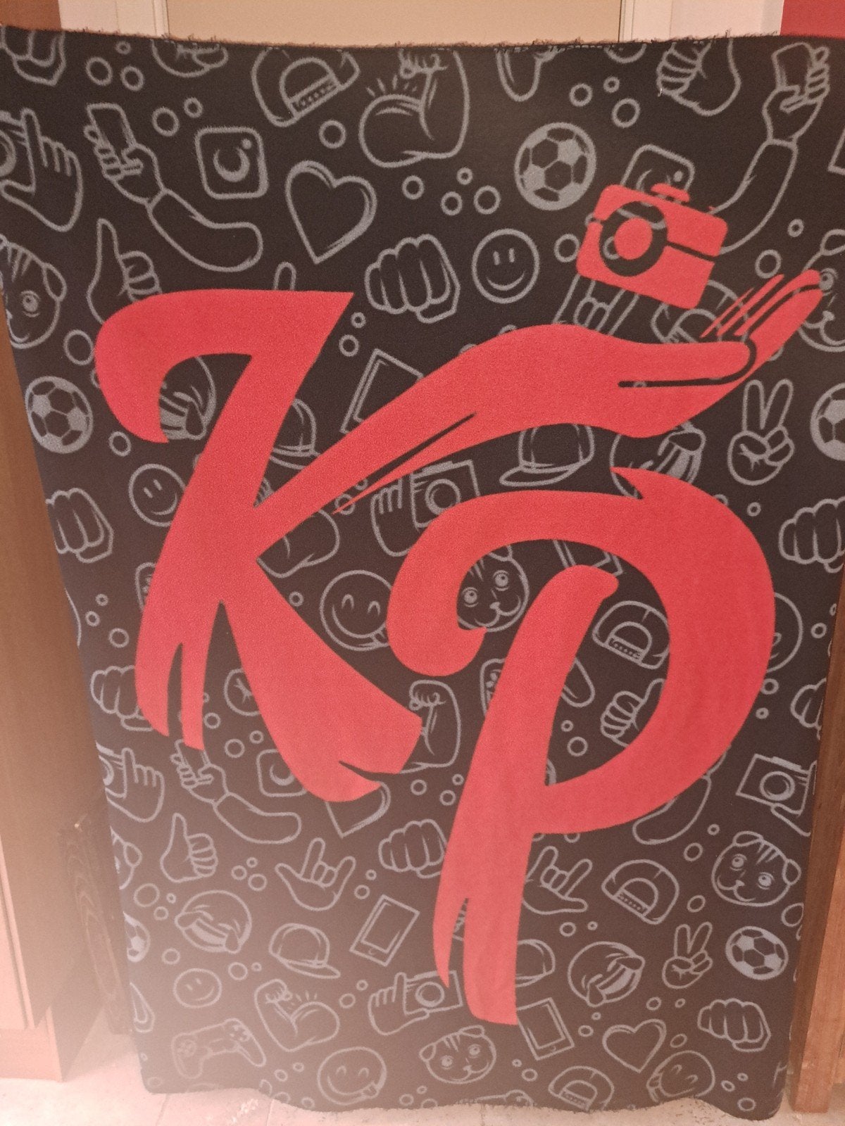 KP, Knolpower fleecedeken, Ophalen of Verzenden, Gebruikt