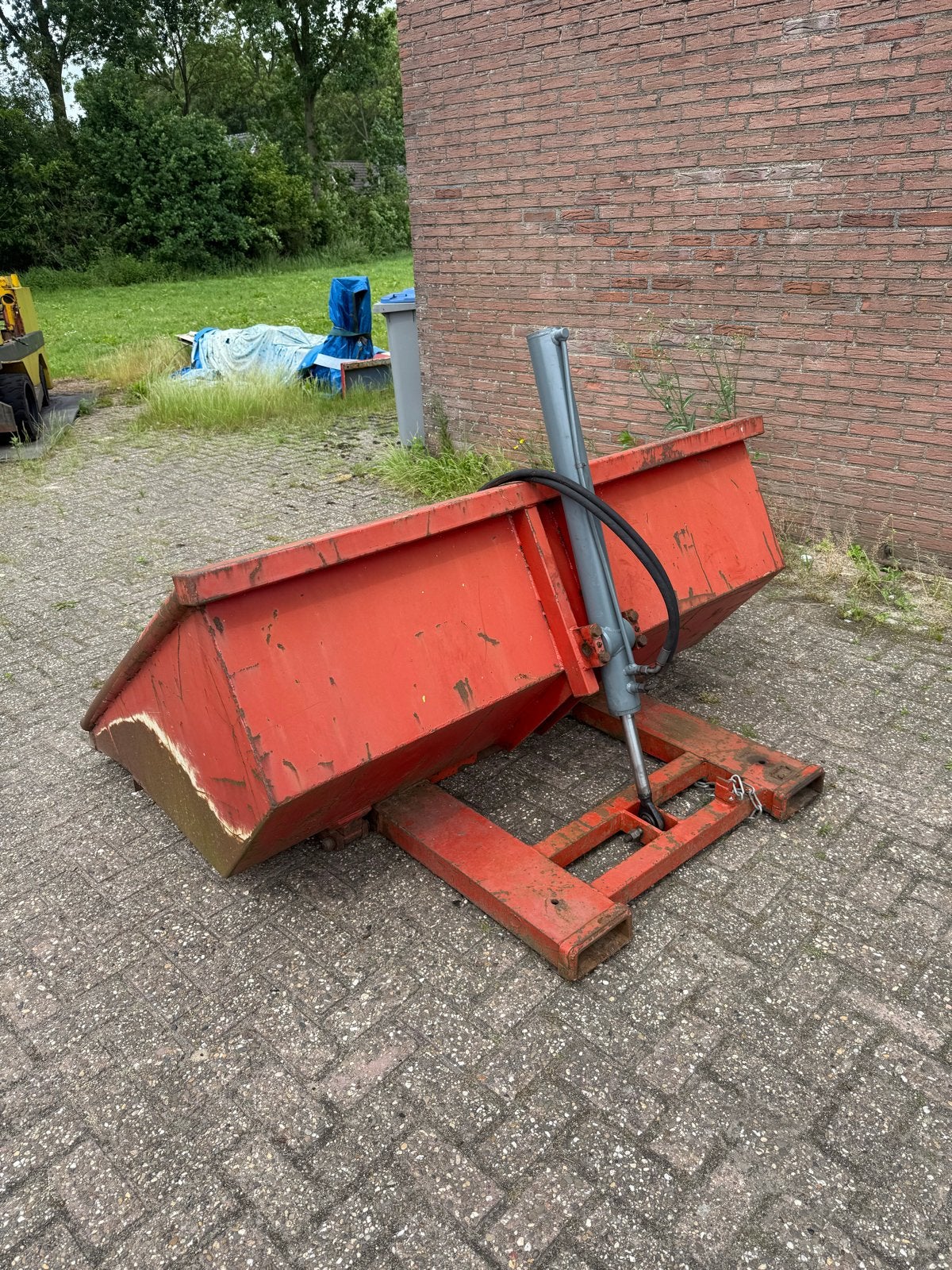 Wifo Heftruck Schepbak - 190cm breed, Hydraulisch kiepend, Ophalen, O, O, O