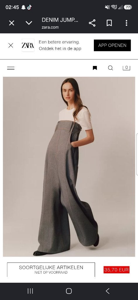 Wie o wie geeft deze broek nog, Zara, Ophalen of Verzenden, Nieuw, Blauw