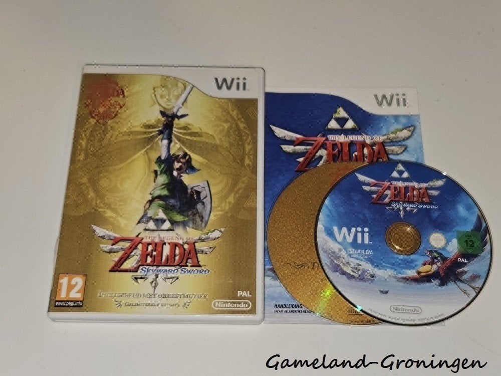 The Legend of Zelda Skyward Sword (Wii), Gebruikt, -, -, 1 speler
